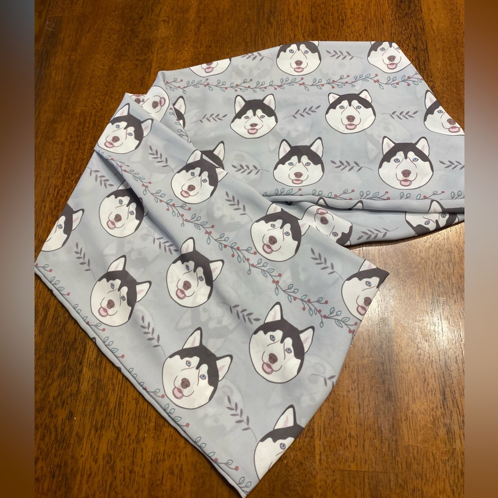 Siberian husky Infiniti scarf.